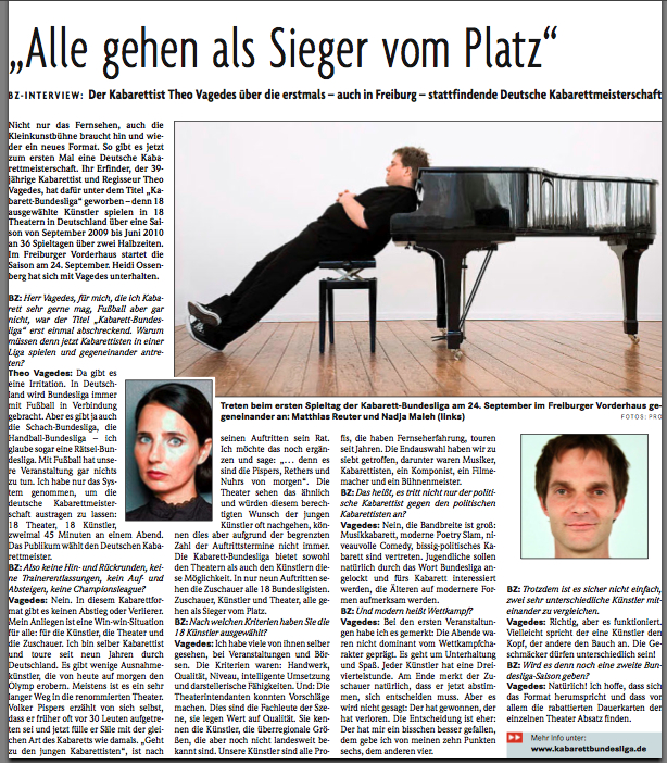 Interview mit Theo Vagedes