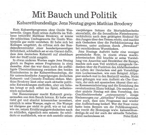 Badische Neueste Nachrichten 29.03.2010